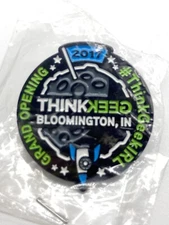 2017 Thinkgeek Grand Opening Bloomington, IN Lapel Pin - Never Worn