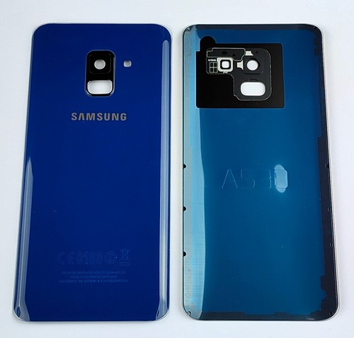 Vitre arrière cache batterie avec lentille et adhésif Samsung Galaxy A8 (A530) - Photo 3 sur 5