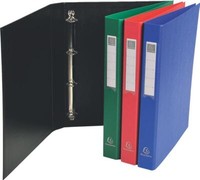 Exacompta Ringbuch Pp, 2-Ring-Mechanik, DIN A4, GrüN