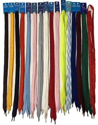 thick flat shoelaces