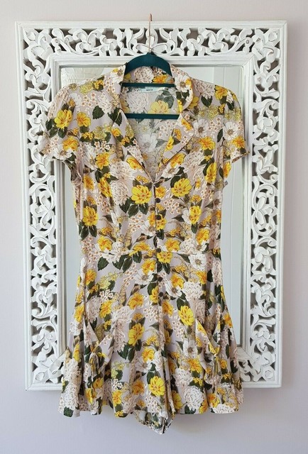 floral playsuit uk