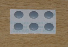 NN783 Dell INSPIRON 1525 1526 6X RUBBER BUMPERS SET FOR LCD BEZEL NEW