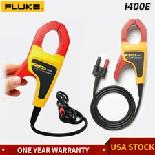 1PC New Fluke I400E 400A AC Current Clamp 4mm Banana Plug