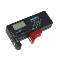LCD BT-168D Digital 1.5V 9V Battery AA/AAA/PP3/6F22 Universal Tester-