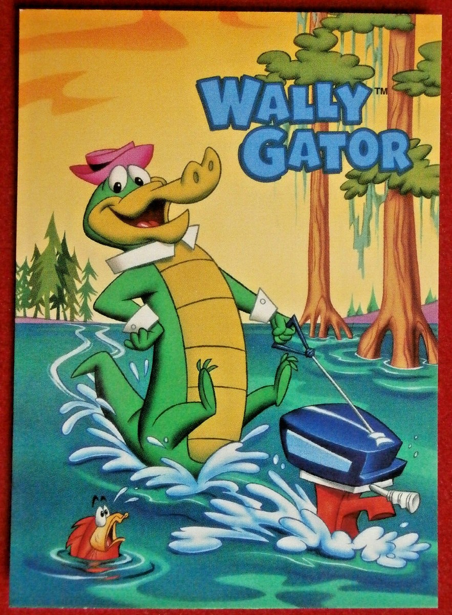 HANNA-BARBERA - Card #04 - WALLY GATOR - CARDZ 1994 | eBay UK