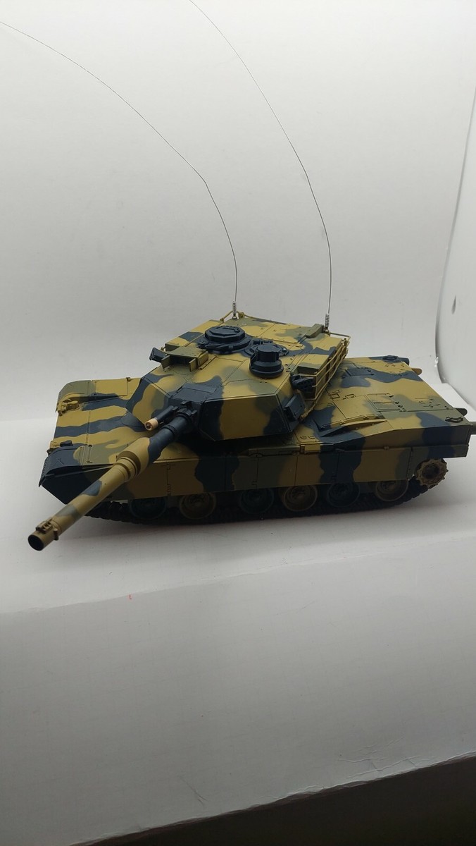 【美品】1/24 RC バトルタンク M1A2 ABRAMS 砂漠迷彩仕様 Amazon | 1/24 RCバトルタンク アメリカ軍主力戦車 M1A2