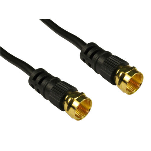 Coaxial Cable Aerial Satellite Type Lead Male Extension RG6 Coax Sky Media - Picture 10 of 14