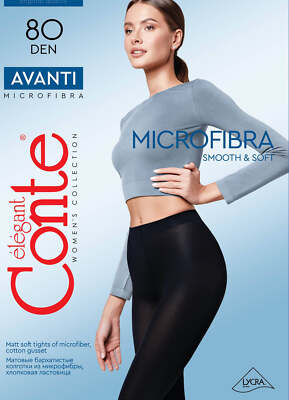 Conte Tights Conte Avanti 80 Den - Microfibra Opaque Women's Pantyhose