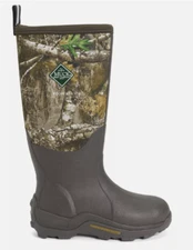 MUCK BOOT Mens Woody Max Brown/Realtree Edge Boots (WDM-RTE-RealTree)