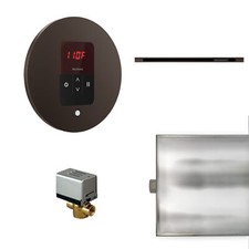Mr Steam Basic Butler  Linear Steam Gen Control Kit Pkg Round Oil Rubbed Bronze