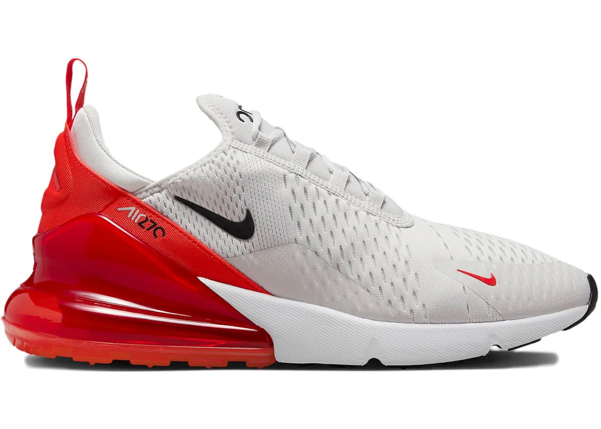 Nike Air Max 270 Photon Dust Picante Red Black AH8050-029 sz 