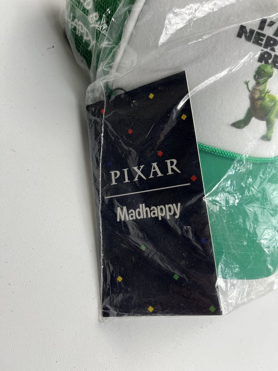 Madhappy Toy Story I’m Nervous Rex Trucker Hat NWT Madhappy Toy Story Pixar Trucker Hat Rare Limited  main image 2