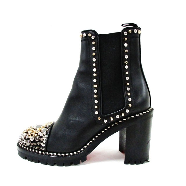 louboutin chelsea boots womens
