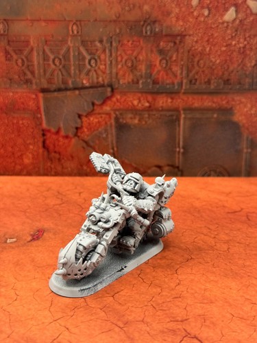3x NOBZ ON WARBIKES FORGEWORLD RESIN PARTS BUILT Orks Warhammer 40K - Picture 2 of 4