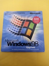 MICROSOFT WINDOWS 98 SECOND EDITION FULL OPERATING SYSTEM WIN 98
