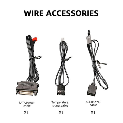 RGB Controller 4Pin PWM 5V 3Pin ARGB Fan Cooler PC Remote Control NEW- - Afbeelding 8 van 20