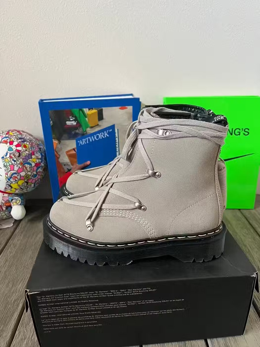 Rick Owens Dr. Martens 1460 Bex Suede Lace Up Boot | eBay Rick Owens Dr. Martens 1460 Bex Suede Lace Up Boot | eBay