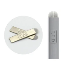 Microblading 19 U Shape Needles Eyebrow Tattoo Permanent Makeup Manual Blades