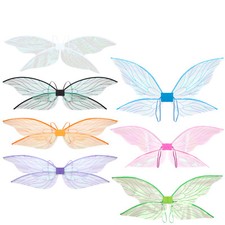 Cicada Wings Fancy Dress Cosplay Angel Elf Wings for,Halloween Party Stage