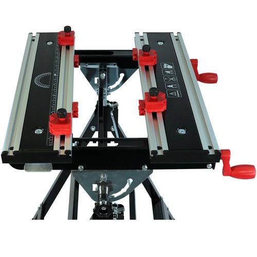 Heavy Duty Portable Workmate Folding Tilting Work Bench Stand Height