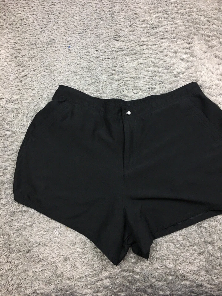 Croft & Barrow Chino Shorts Womens Size 14 Black Stretch Performance - Image 3 of 4