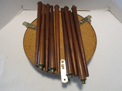 Vintage 3-Set Nesting stackable spider legs Tables design tops 14"W 1960's - Picture 16 of 16