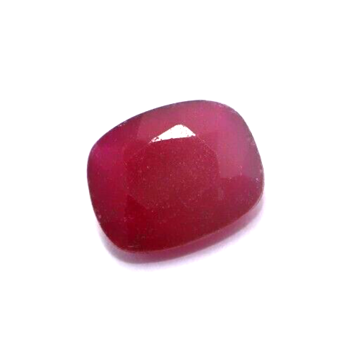 8.80 Ct Natural Red Ruby Cushion Cut Mozambique Loose Gemstone With Free Gift - Picture 6 of 7