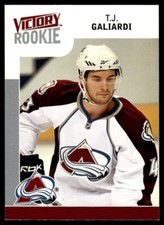 2009-10 Upper Deck Victory T.J. Galiardi Rookie Colorado Avalanche #250