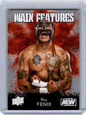 2021 Upper Deck AEW All Elite Wrestling Silver Main Features Rey Fenix