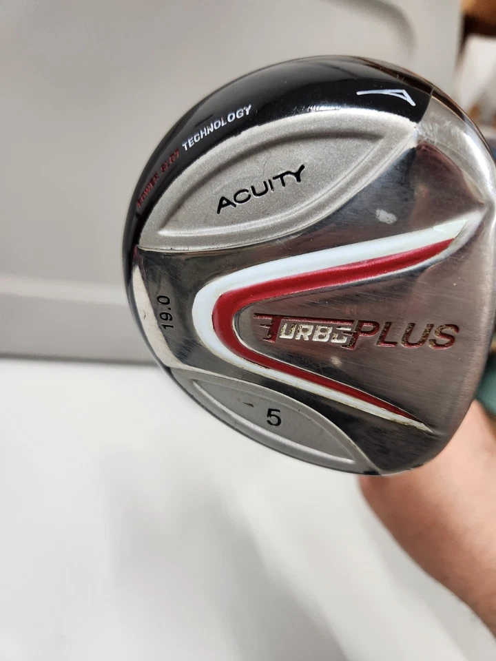 Acuity Turbo Plus 5 Wood 19.0 Degree Graphite Shaft RH 42" W Cover Head - Image 4 of 4