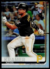 2019 Topps Chrome Kevin Kramer 88 Refractor RC Pittsburgh Pirates