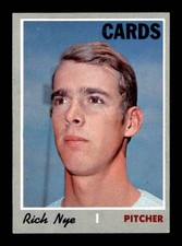 1970 Topps #139 Rich Nye   EX/EX+ X3666592