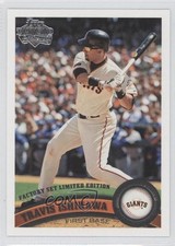 2011 Topps Factory Set Diamond Anniversary Travis Ishikawa #599 d1f