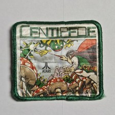 vintage CENTIPEDE PATCH - 1982 ATARI Video Game Arcade