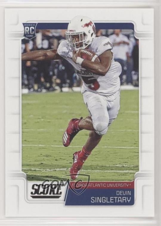 2019 Score Rookies Devin Singletary #391 Rookie RC 2q8