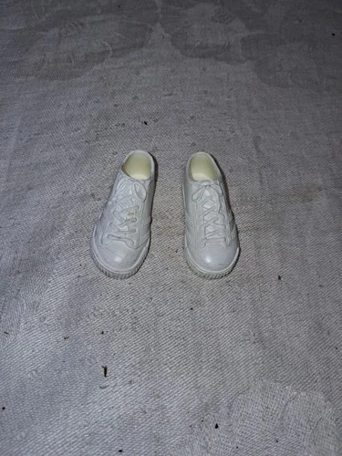 Vintage 1975 GI Joe Mike Powers Atomic Man White Tennis Shoes Adventure Team