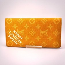 Louis Vuitton Portefeuille Brazza NM Monogram Heritage Canvas M12656 Yellow