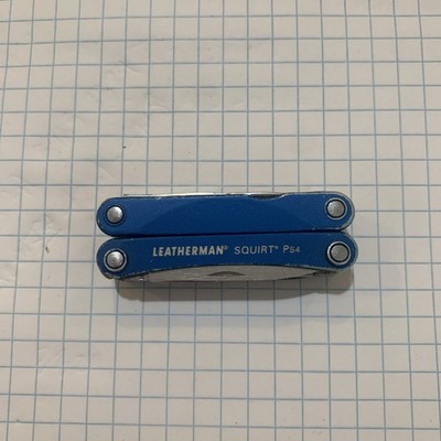 Leatherman Squirt PS4 Multitool Blue Discontinued Retired