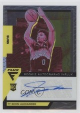 2020-21 Panini Flux Rookie Auto Influx Ty-Shon Alexander #RAI-TSA Auto 1k5