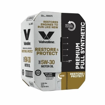 Valvoline Restore & Protect Full Synthetic Motor Oil SAE 5W-30 5 Gal Bay Box