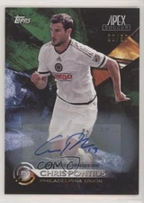 2016 Topps Apex Green Auto 20/50 Chris Pontius #39 Auto xm5
