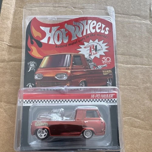 Hot Wheels Red Line Club Hi-Po Hauler Red Ford 1:64 Diecast Pickup Truck