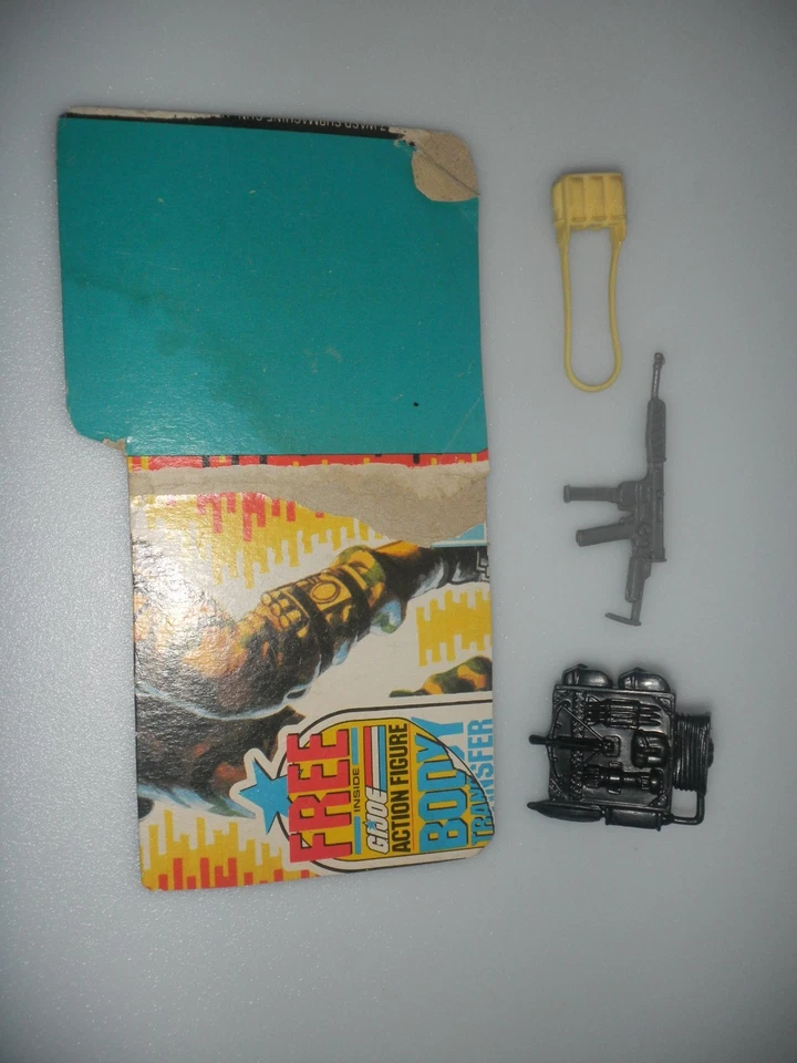1986 Beach Head v1 Figure Vintage G.I. GI Joe 3.75 ARAH *Complete BROKEN READ* - Image 2 of 4