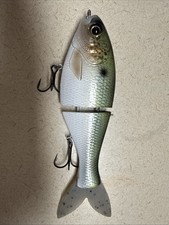 Bull Shad Trick Shad 6’ Inch Resin Swimbait Glide bait Color: Green Gizzard