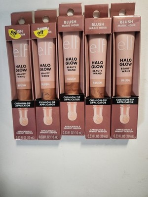 e.l.f. Cosmetics : HALO GLOW Beauty Wand BLUSH (Magic Hour) - LOT 5 x 0.33 OZ.