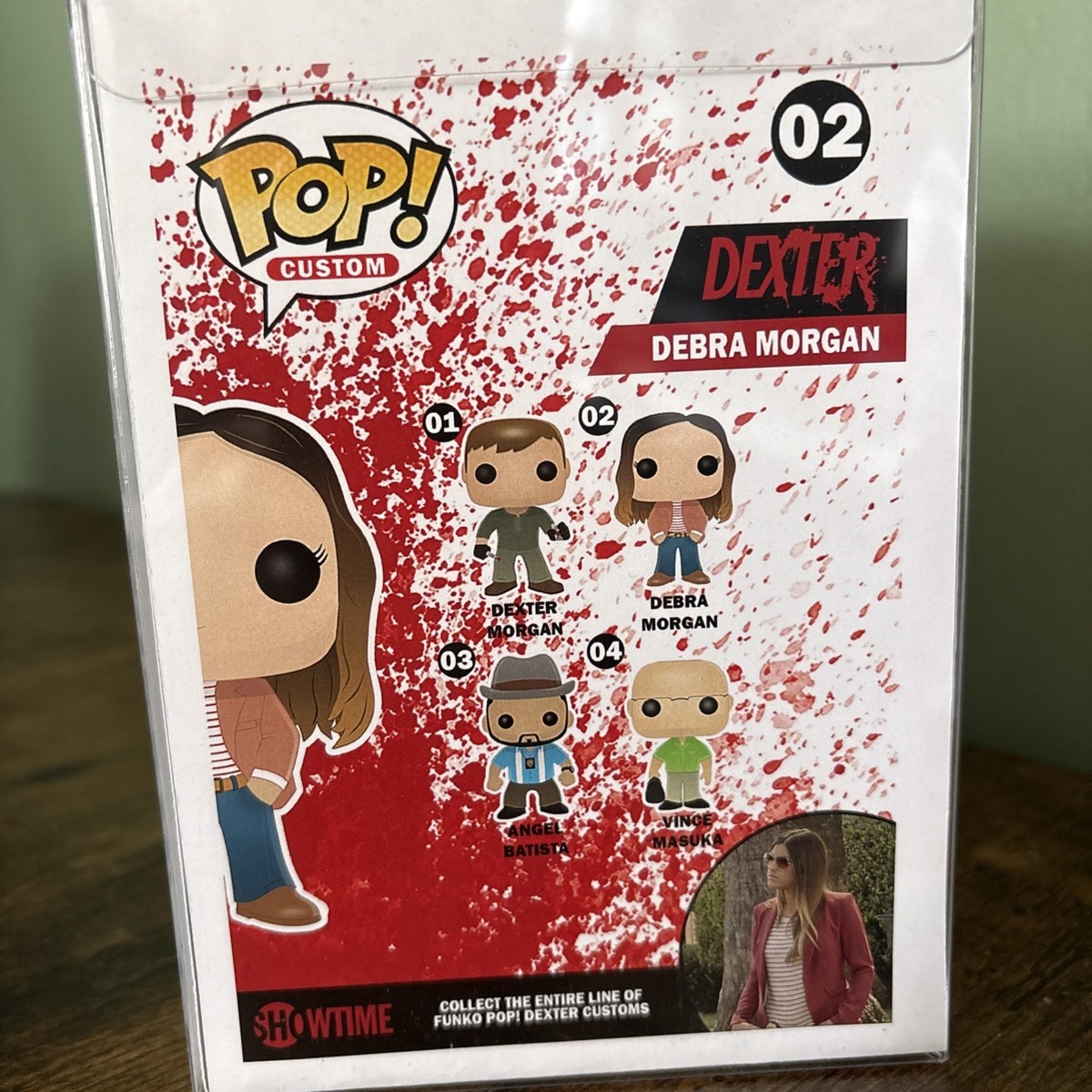 Funko Pop Dexter and Debra Morgan Vinyl Figure Custom Edition | eBay
