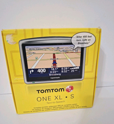 Tom Tom One XL-S GPS Car or Truck Navigation System New In Box