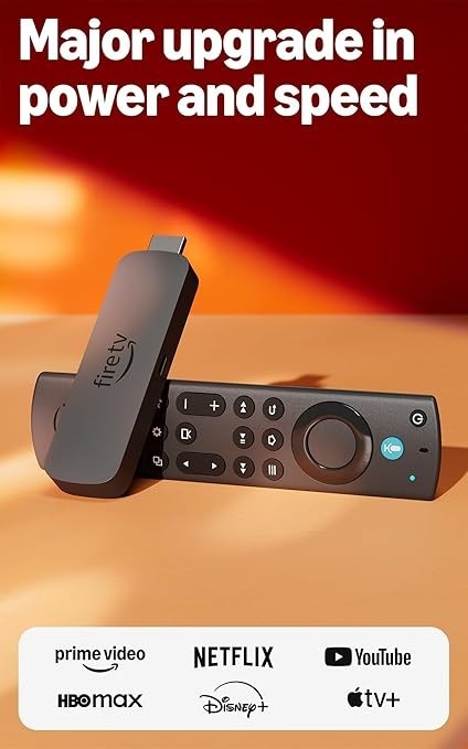 Amazon Fire TV Stick 4K Max Wi-Fi 6 4K HDR 2160p HDMI Streaming