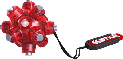 Risk STKR Magnetic Light Mine LED Flashlight