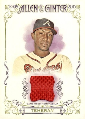 2015 Topps Allen & Ginter #FSRA-JT Julio Teheran Full Size Relic
